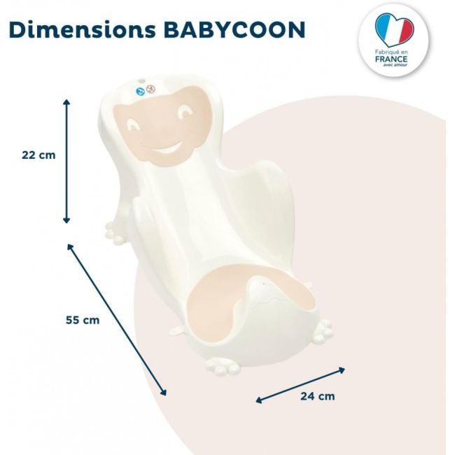 Hamac de baie BABYCOON Thermobaby MARRON GLACE DNBTHE194453