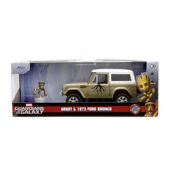 JADA MARVEL SET MASINUTA METALICA FORD BRONCO SI FIGURINA GROOT VIV253223018