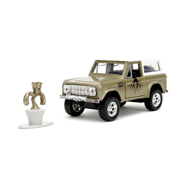 JADA MARVEL SET MASINUTA METALICA FORD BRONCO SI FIGURINA GROOT VIV253223018