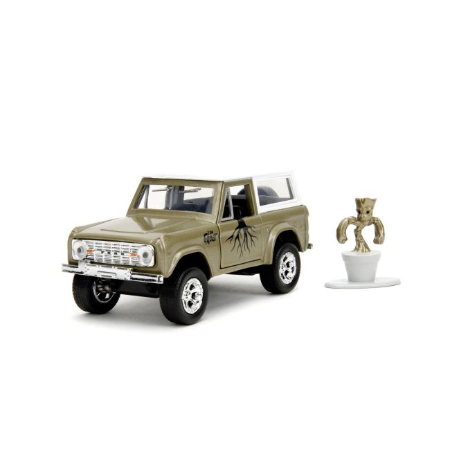 JADA MARVEL SET MASINUTA METALICA FORD BRONCO SI FIGURINA GROOT VIV253223018