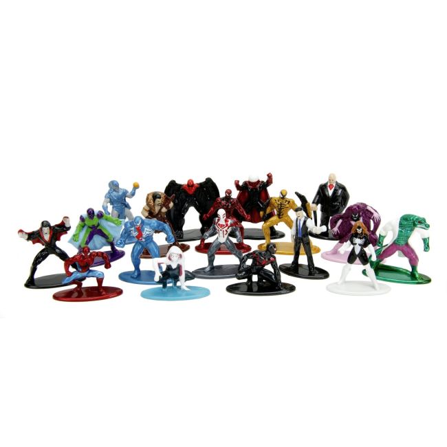 JADA MARVEL SPIDER MAN NANOFIGURINE METALICE SET 2 4CM VIV253225031