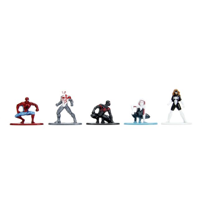 JADA MARVEL SPIDER MAN NANOFIGURINE METALICE SET 2 4CM VIV253225031