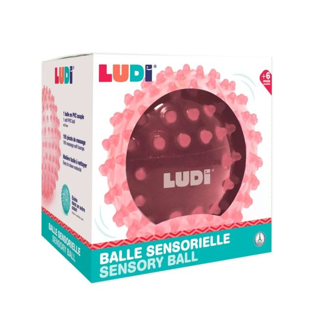 LUDI Minge senzoriala roz DNBLUD30115