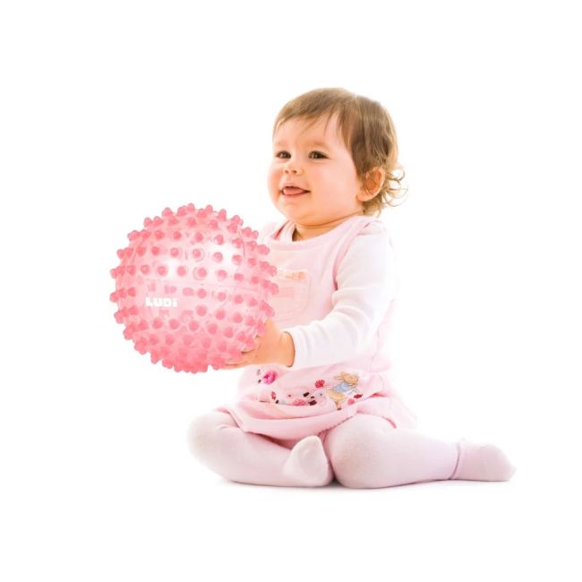 LUDI Minge senzoriala roz DNBLUD30115