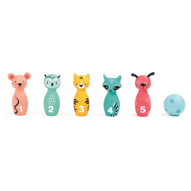 LUDI Set de popice soft RATON DNBLUD30136