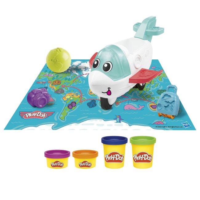 PLAY-DOH STARTERS CALATORESTE CU AVIONUL VIVF8804