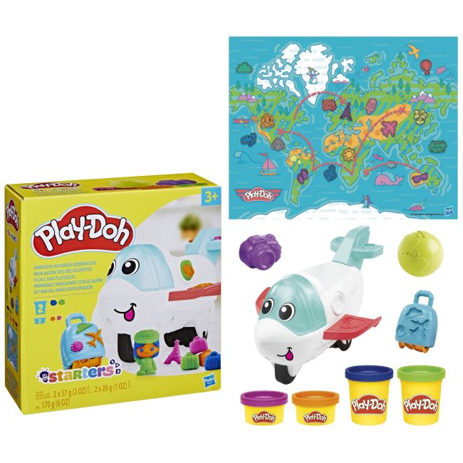 PLAY-DOH STARTERS CALATORESTE CU AVIONUL VIVF8804