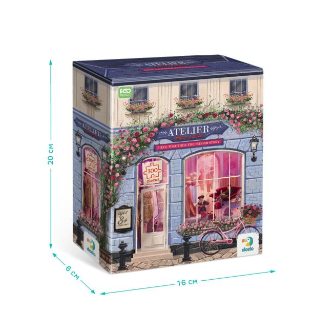Puzzle - atelierul de moda (300 piese)