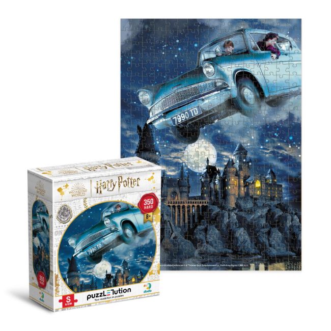 Puzzle harry potter - masinuta zburatoare (350 piese)
