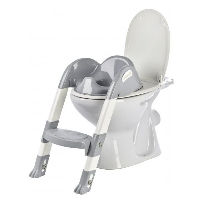 Reductor pentru toaleta cu scarita Kiddyloo GREY CHARM DNBTHE172529