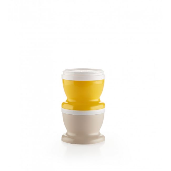 Set 2 recipiente cu capac si lingurita Thermobaby Ananas DNBTHE165948