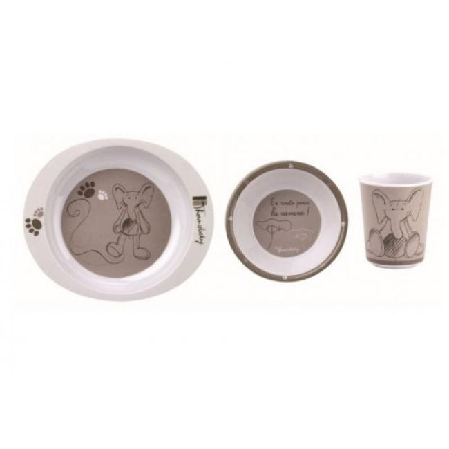 Set pentru masa din melamina SAVANA Thermobaby DNBTHE163316