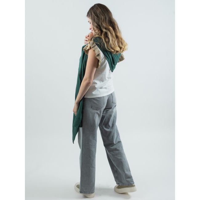 Sling cu inele isara evergreen linen