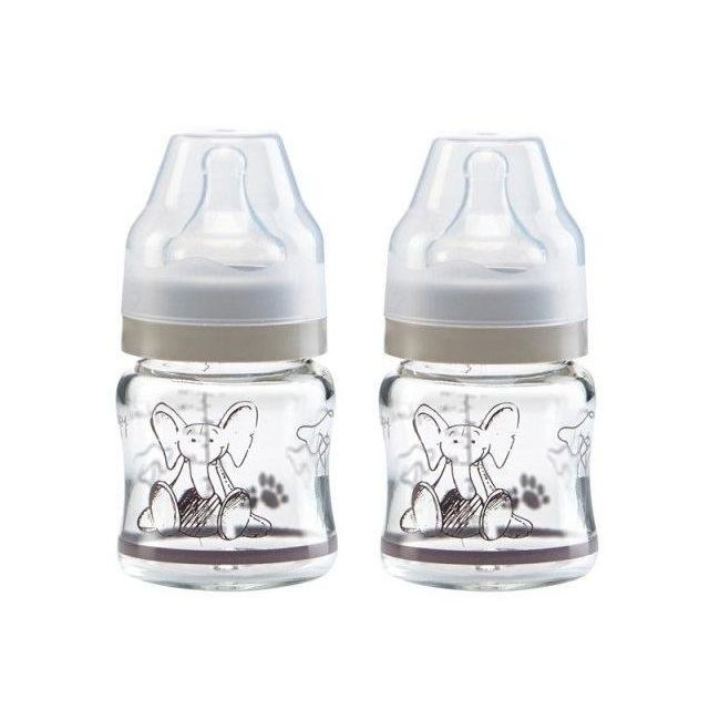 Thermobaby set 2 biberoane sticla gat larg 120ml SAVANA DNBTHE185416