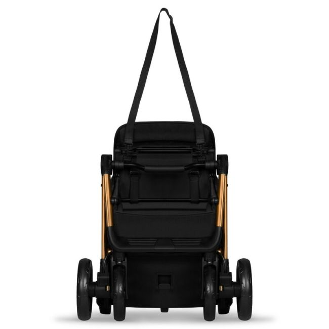 Carucior sport, Lionelo, Cloe, Cu accesorii, Cadru din aluminiu, Pana la 22 kg, Usor, Pliere compacta pentru avion, cu o singura mana, Ideal pentru toate tipurile de suprafete, 6 luni+, Black Onyx BYNLO-CLOE_BLACK_ONYX