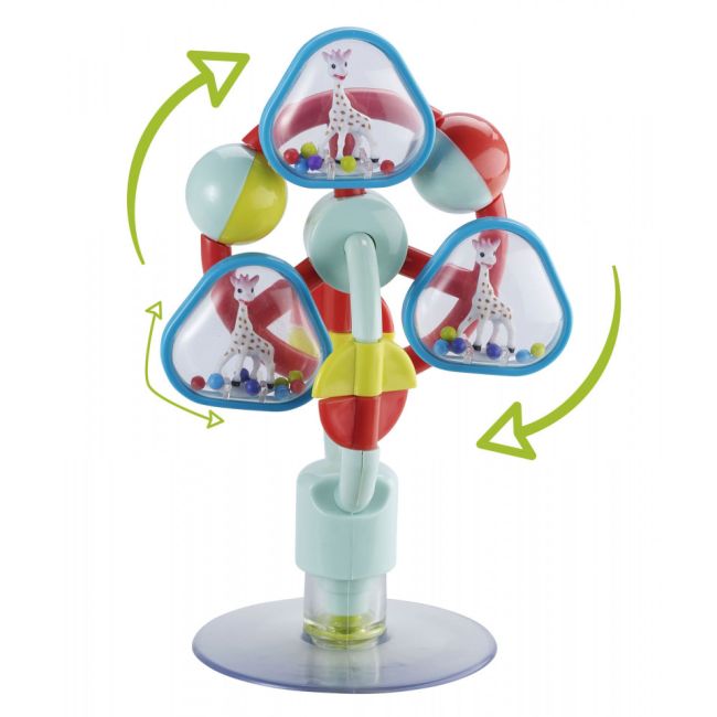Centru de activitati cu ventuza Girafa Sophie DNB230781