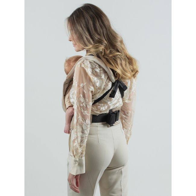 Marsupiu isara quick full buckle v2 champagne velvet