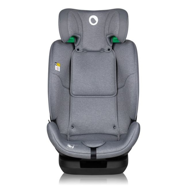 Scaun auto, Lionelo, Lavender I-size, Isofix, Cu centura TopTether, Cu spatar inclinabil in 5 pozitii, Cu tetiera reglabila in 13 pozitii, Instalare cu fata inainte, 9-36 Kg, 76-150 cm, Conform cu ECE R129, Gri BYNLO-LAVENDER_I-SIZE_GREY_STONE