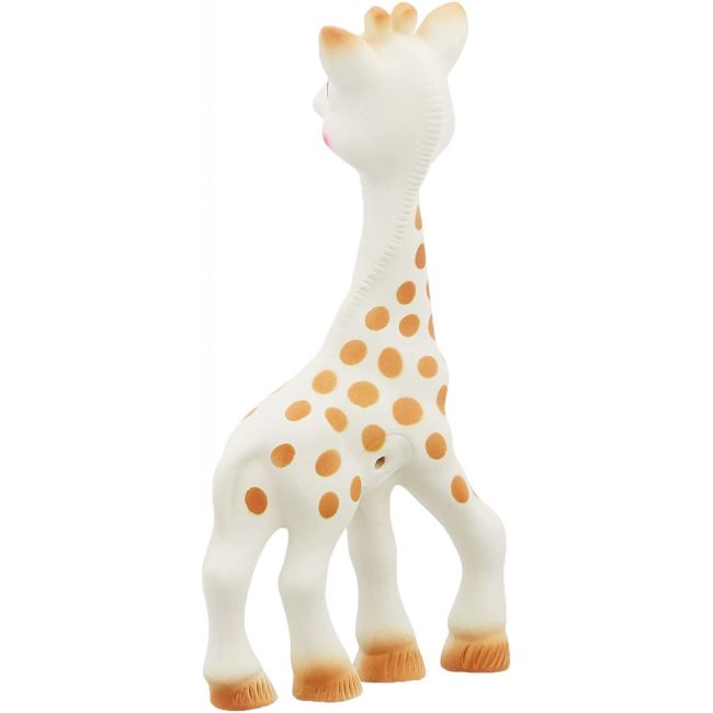 Set Girafa Sophie si figurina din cauciuc pentru rontait So pure DNB616624