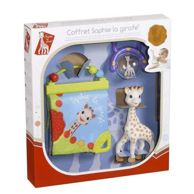 Set cadou jucarii activitati girafa Sophie DNB516325