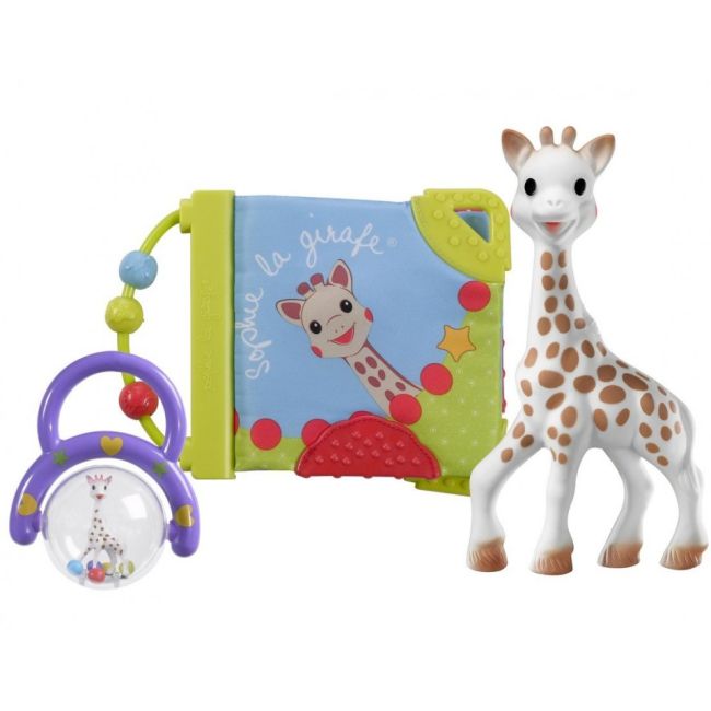 Set cadou jucarii activitati girafa Sophie DNB516325