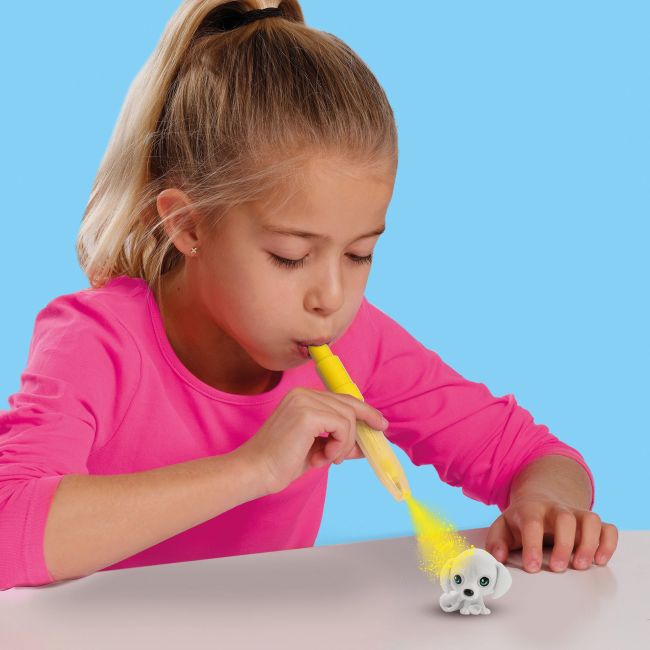 Set creativ - Desenez cu aerograf 3 catei surpriza