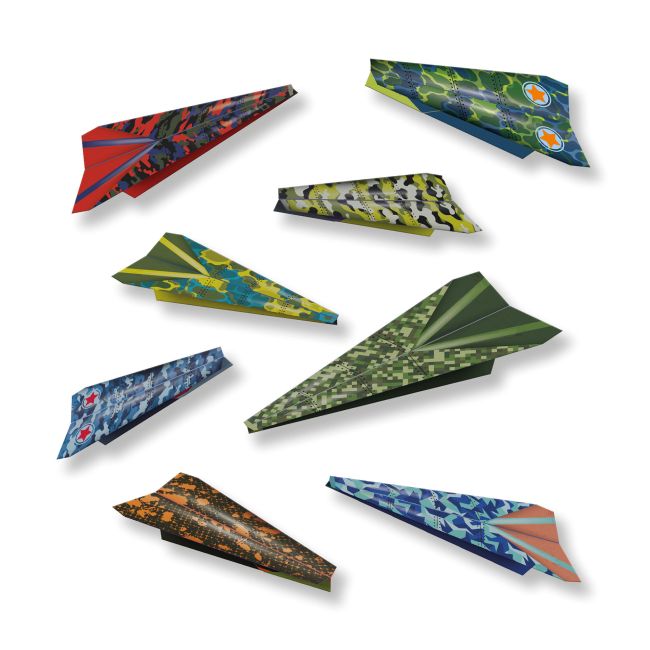 Set creativ - Lansator de avioane de hartie