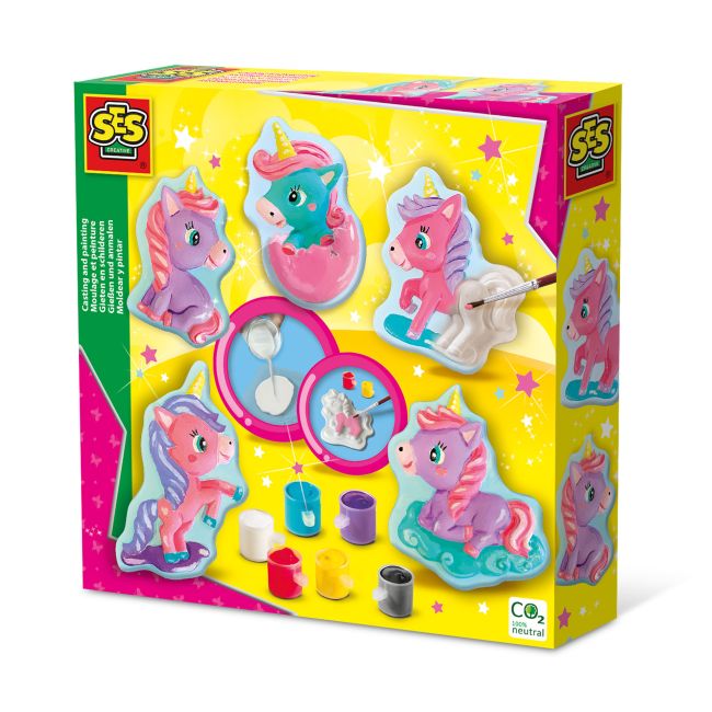 Set creativ mulaj si pictura - Baby unicorn