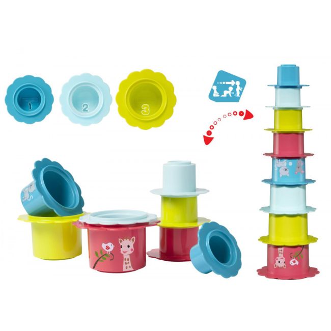 Set jucarii Essentials, Girafa Sophie DNB516354