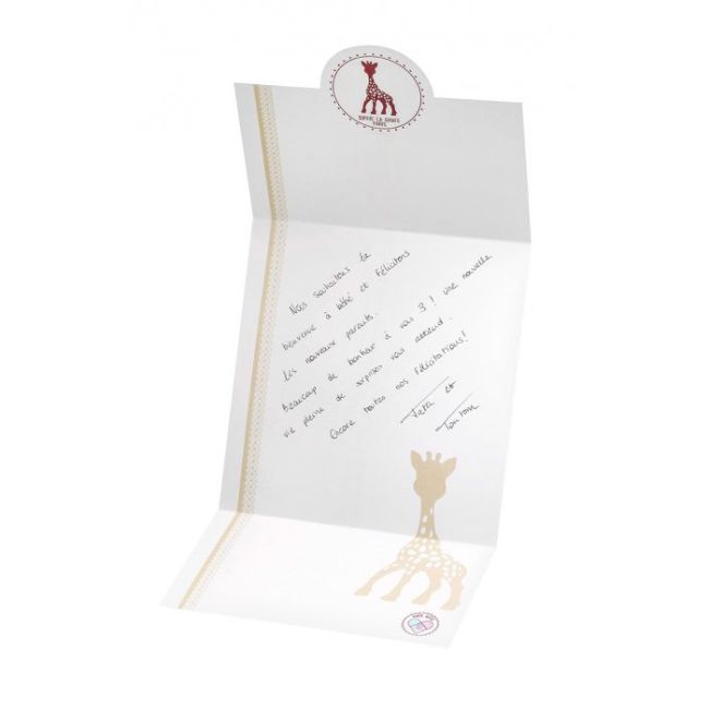 Set pentru dentitie SOPHIEsticat cu zornaitoare inimioare DNB000008