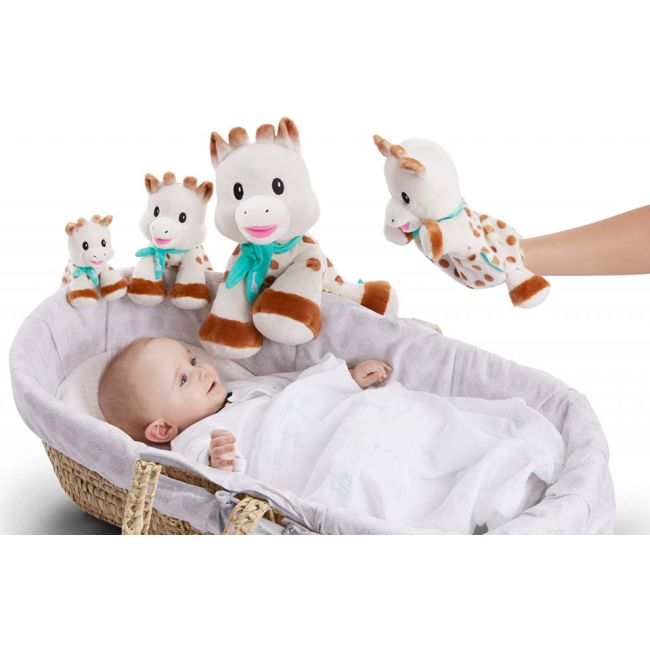 Vulli Girafa Sophie 'pufoasa' maxi 35 cm DNB010337