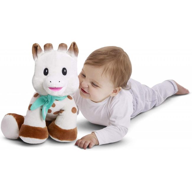 Vulli Girafa Sophie 'pufoasa' maxi 35 cm DNB010337