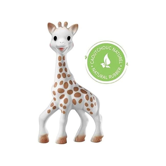 Vulli Girafa Sophie si saculet de transport DNB616401