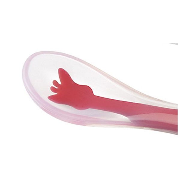 Vulli Set 2 lingurite silicon Girafa Sophie DNB450408
