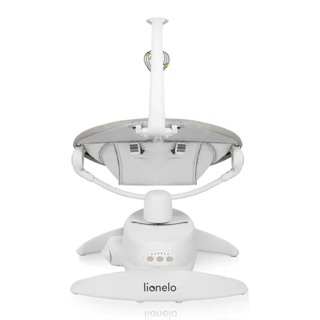 Balansoar, Lionelo, Iris, 2 in 1, Rotire 360 grade, Electric, Cu 3 moduri de leganare, Cu 5 trepte de viteza, Cu 3 pozitii de inclinare, 12 melodii, Silentios, Pana la 9 kg, Bej BYNLO-IRIS_BEIGE_SAND