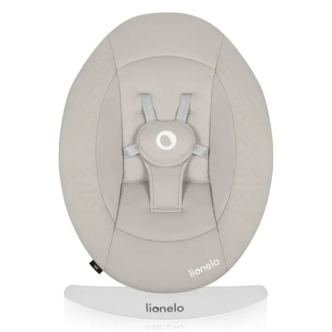 Balansoar, Lionelo, Iris, 2 in 1, Rotire 360 grade, Electric, Cu 3 moduri de leganare, Cu 5 trepte de viteza, Cu 3 pozitii de inclinare, 12 melodii, Silentios, Pana la 9 kg, Bej BYNLO-IRIS_BEIGE_SAND