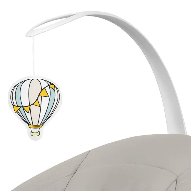 Balansoar, Lionelo, Iris, 2 in 1, Rotire 360 grade, Electric, Cu 3 moduri de leganare, Cu 5 trepte de viteza, Cu 3 pozitii de inclinare, 12 melodii, Silentios, Pana la 9 kg, Bej BYNLO-IRIS_BEIGE_SAND