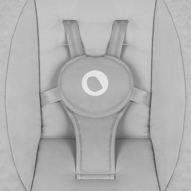 Balansoar, Lionelo, Iris, 2 in 1, Rotire 360 grade, Electric, Cu 3 moduri de leganare, Cu 5 trepte de viteza, Cu 3 pozitii de inclinare, Pana la 9 kg, Gri BYNLO-IRIS_GREY_CONCRETE