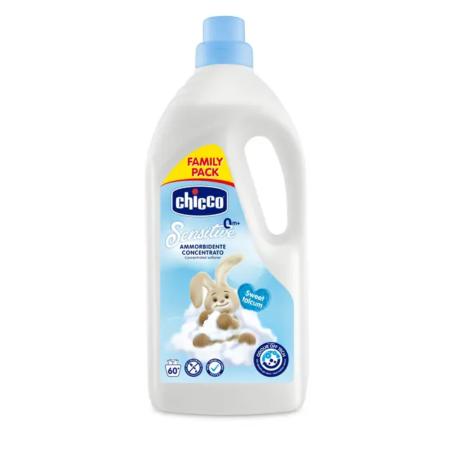 Balsam concentrat Chicco, pentru haine. Sweet Talcum, 1.5L, 0luni+ CHC6729421-7