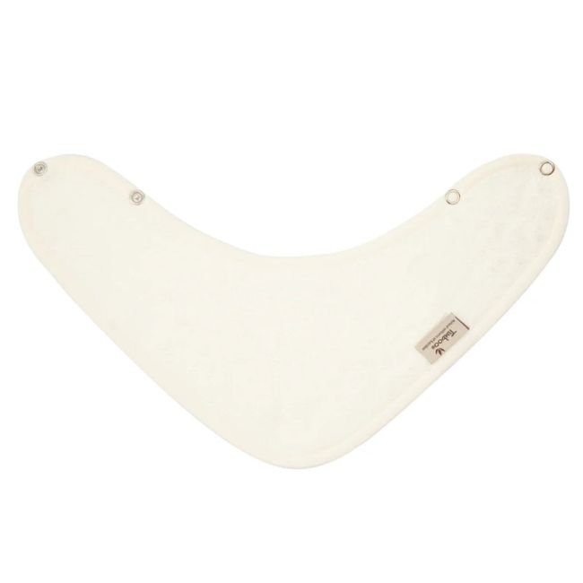 Baveta textila tip bandana din bambus daisy white tnatm-bav08-544