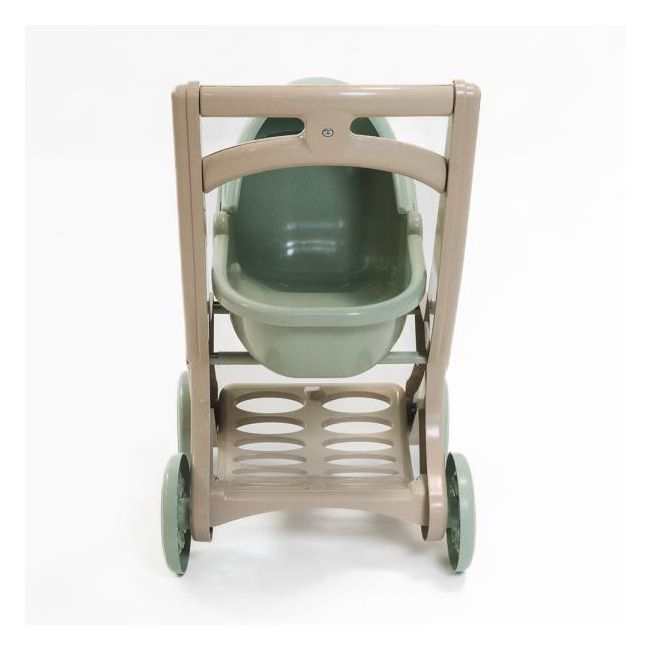 Carucior pentru papusa MyKids 0121/01eco Beige-Turquoise 00086918