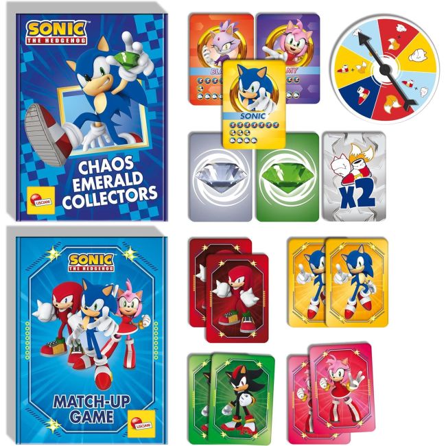 Colectie de jocuri in ghiozdanel - sonic