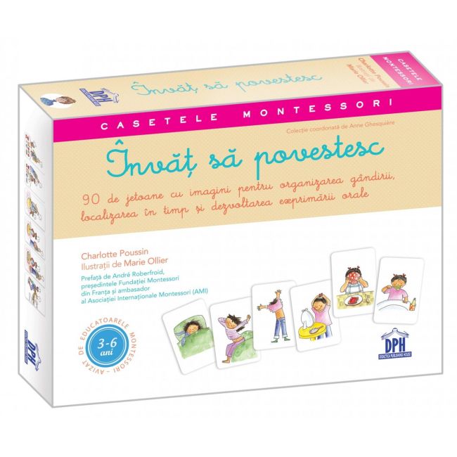 Invat sa povestesc - 90 de jetoane pentru relatat povesti + ghid