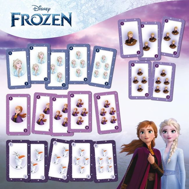 Joc de carti  2 in 1 - frozen