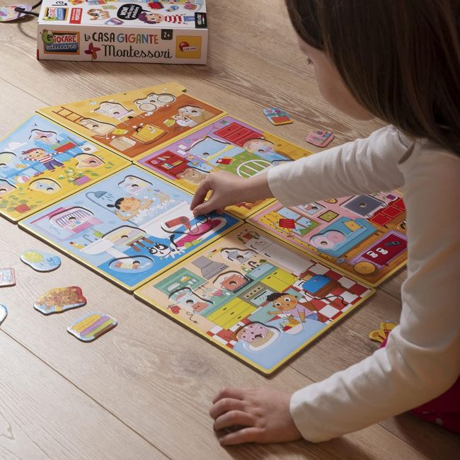 Joc montessori - casuta mea ordonata
