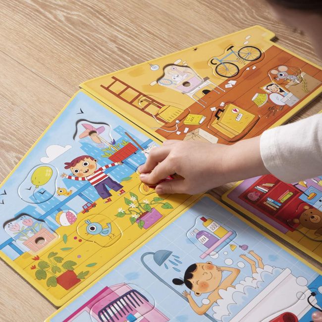 Joc montessori - casuta mea ordonata