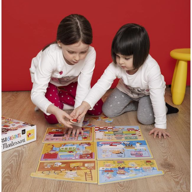 Joc montessori - casuta mea ordonata
