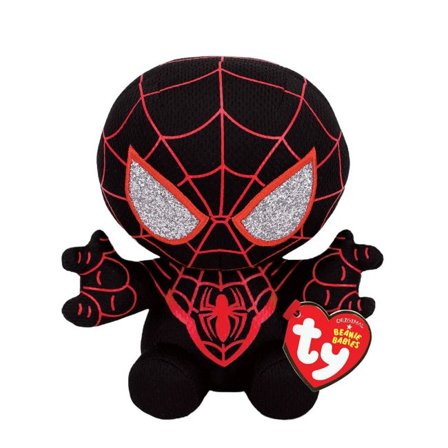 PLUS TY 15CM BEANIE BABIES MILES MORALES SPIDERMAN VIVTY41160