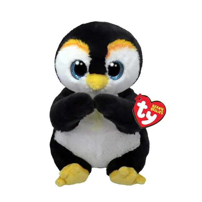 PLUS TY 15CM BEANIE BELLIES PINGUINUL NEVE VIVTY41505