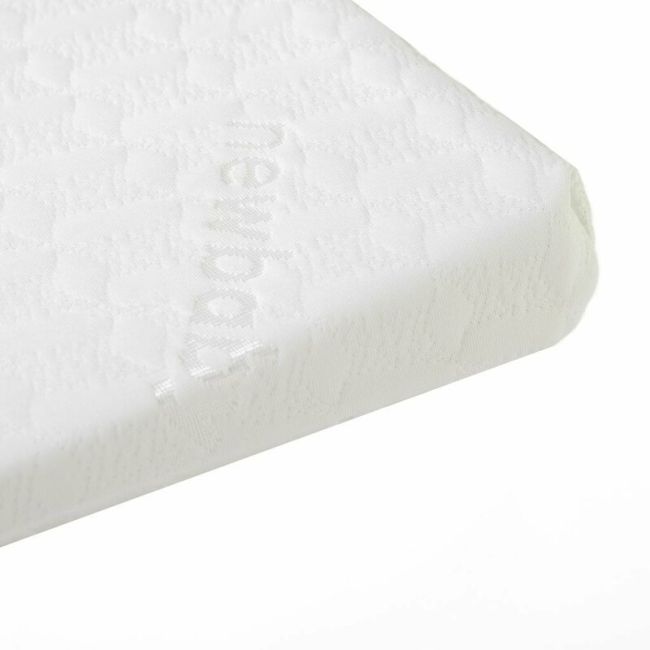 Perna oblica, New Baby, Basic, Pentru carucior, Asigura o pozitie corecta, Antialergica, Din spuma, Cu husa detasabila, 30x37 cm, 0 luni+, White BYN54748